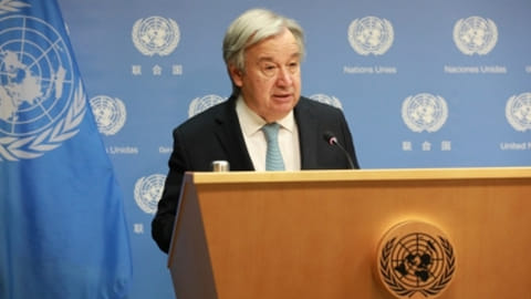 UN Secretary-General Antonio Guterres