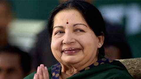 Former Chief Minister and AIADMK supremo J Jayalalithaa