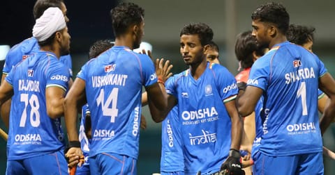 India got out of the blocks quickly, as Uttam Singh's attempt beat the Japanese goalkeeper after a spell of domination