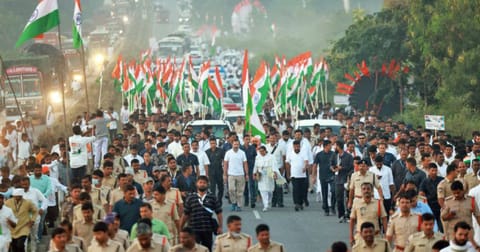 Bharat Jodo Yatra had entered Telangana on October 23 from Karnataka.