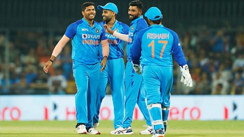 Team India players
