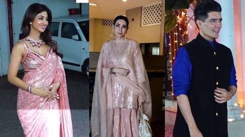 Shilpa Shetty,Karisma, Manish Malhotra