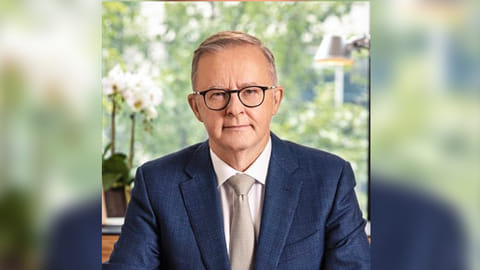 Australian Prime Minister Anthony Albanese