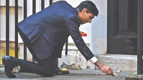 False claims about Rishi Sunak flood social media