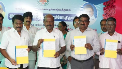 Ma Subramanian released the ranking list for Ayurveda, Siddha, Unani, and Homeopathy courses