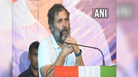 Congress leader Rahul Gandhi