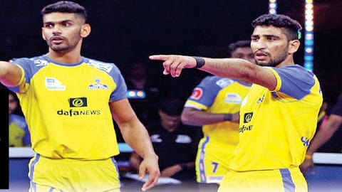 Tamil Thalaivas players