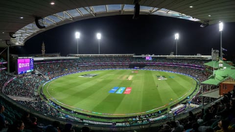 Rain has stopped play in Sydney