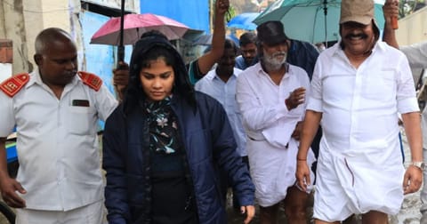 Sekar Babu along with officials inspected areas in north Chennai