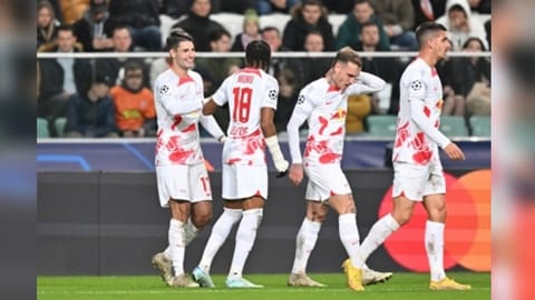 RB Leipzig players