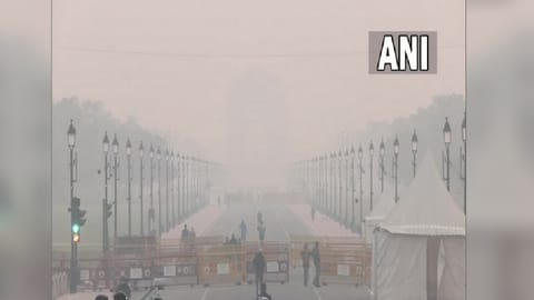 Visual from India Gate