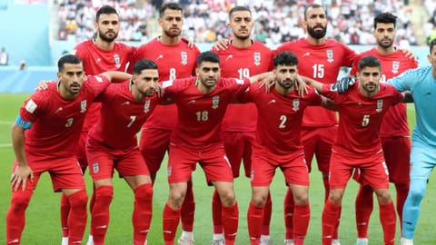 Iran team at FIFA World Cup