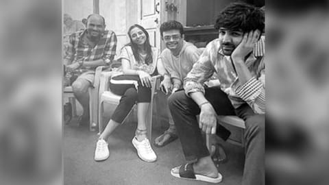 Kartik Aaryan shares glimpse of 'in between takes' from 'Satyaprem Ki Katha'
