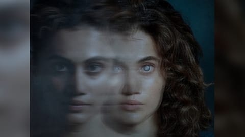 Taapsee in 'Blurr' poster