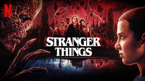 Stranger Things poster look