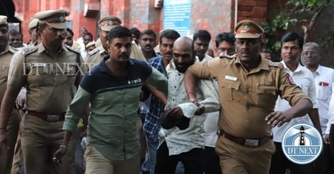 Sathish, accused of the St. Thomas Mount railway station murder case