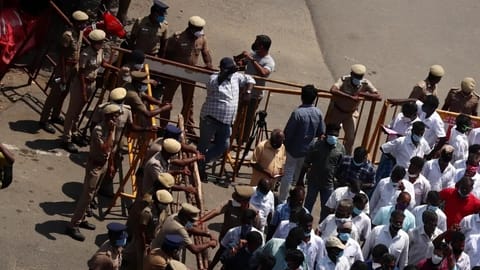 TN fishermen block roads, demand release of 24 fishers