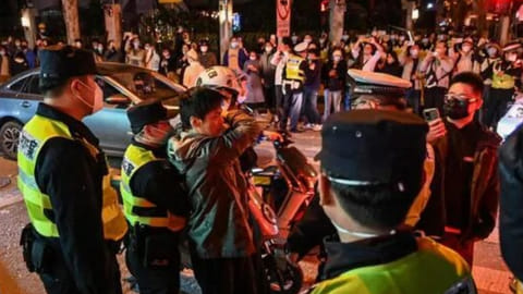 Protest in China