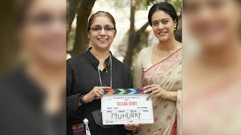 Kajol with Revathy