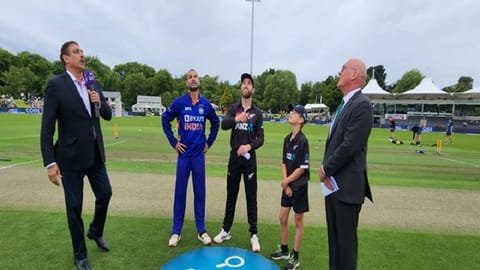 IND vs NZ: Kane Williamson wins toss, opts to bowl in 3rd ODI