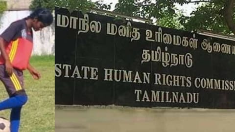 Footballer Priya; State Human Rights Commission