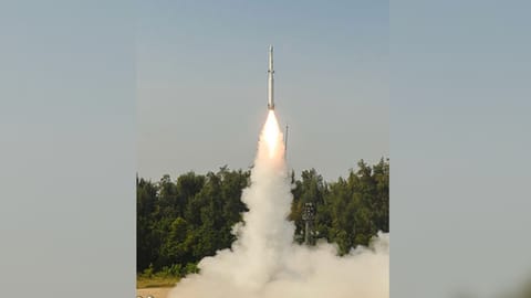 AD-1 missile launch