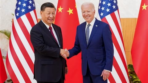 Chinese leader Xi Jinping and U.S. President Joe Biden