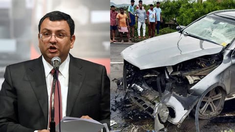 Cyrus Mistry; Visual of the car accident