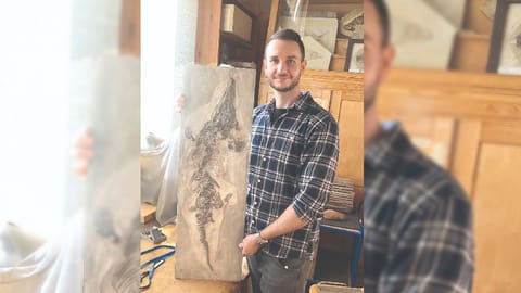 Shattered by Nazi bombs, a fossil’s lost copies are discovered
