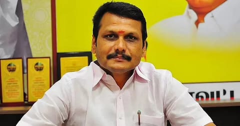 Tamil Nadu Electricity Minister V Senthilbalaji