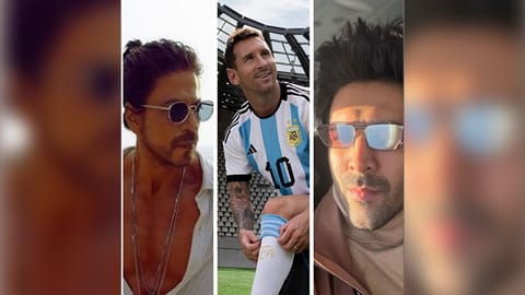 Shahrukh Khan, Messi, Kartik Aryan