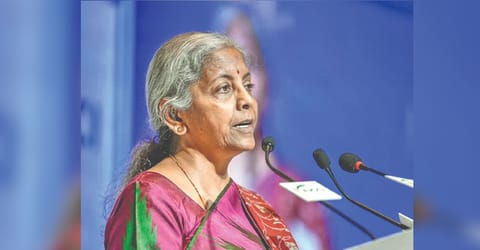Finance Minister Nirmala Sitharaman