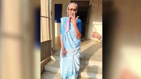 100-year-old Kamuben Lalabhai Patel