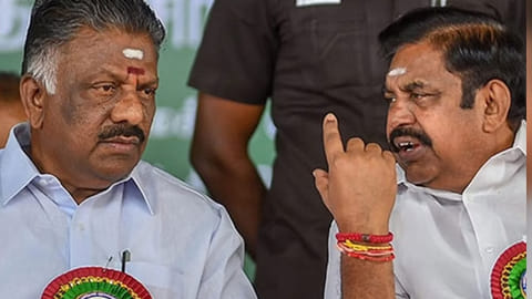 Edappadi K Palaniswami and O Panneerselvam