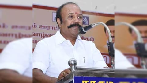 Tamil Nadu Co-operation Minister K R Periyakaruppan