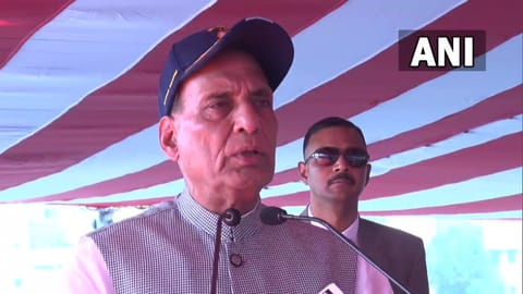 Defence Minister Rajnath Singh