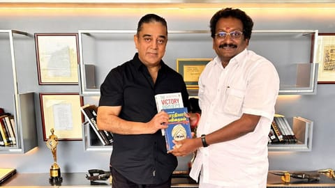 Kamal Haasan and Arunachalam
