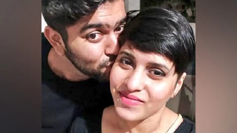 Aftab Amin Poonawal with Shraddha Walker