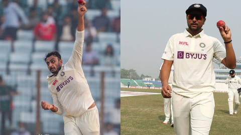 Axar Patel and Kuldeep Yadav