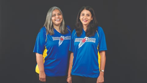 Priya and Sandhya
