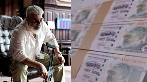Ajith in 'Thunivu'; Thunivu FDFS tickets