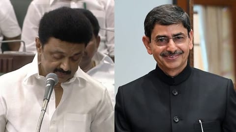 CM Stalin; Governor RN Ravi