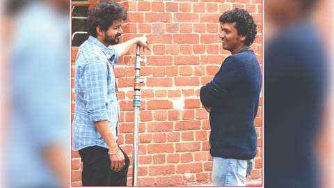 Actor Vijay and Lokesh Kanagaraj