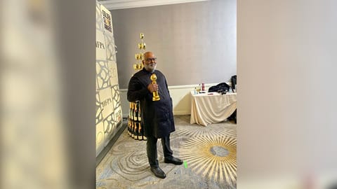 Music composer MM Keeravaani