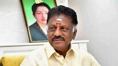 AIADMK leader O Panneerselvam