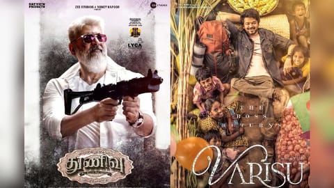 Thunivu & Varisu poster look