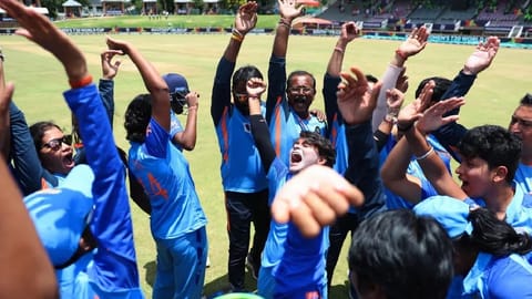 The Indian cricket team