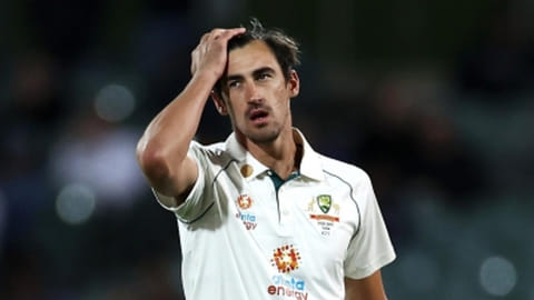Australia fast bowler Mitchell Starc