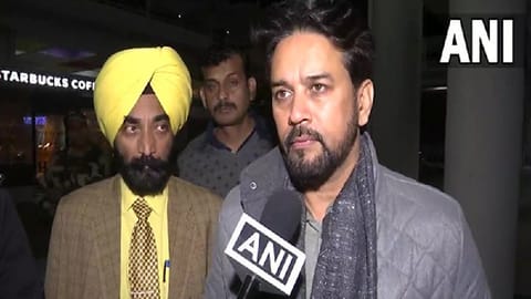 Union Sports Minister Anurag Thakur