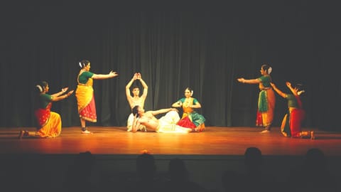 A performance at the renovated TEACH auditorium